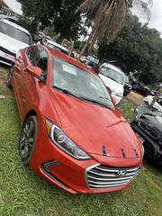 Hyundai Elantra Limited 2018 Orange for sale