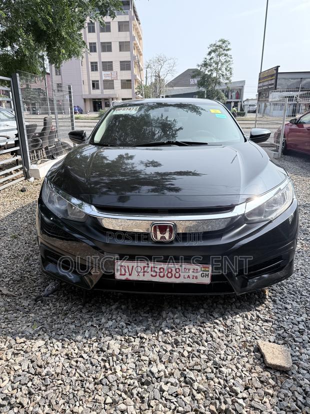 Honda Civic EX 4dr Sedan (2.0L 4cyl) 2017 Black