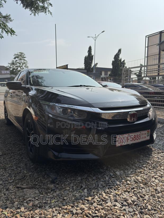 Honda Civic EX 4dr Sedan (2.0L 4cyl) 2017 Black