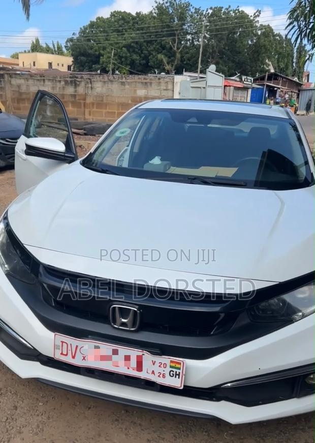 Honda Civic EX-L Sedan 2019 White