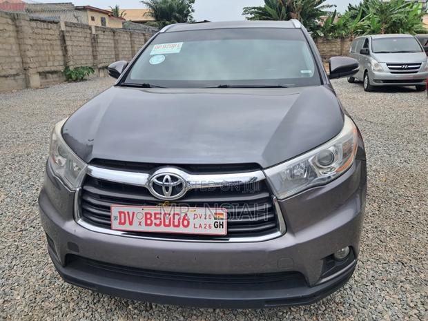 Toyota Highlander 2016 Gray