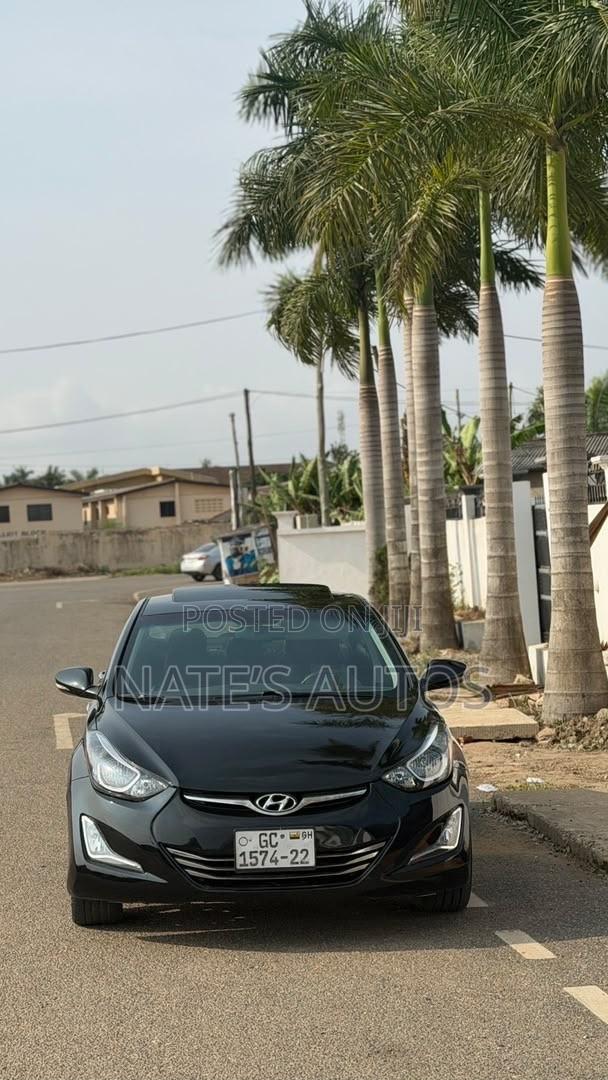 Hyundai Elantra Limited 4dr Sedan (1.8L 4cyl 6A) 2015 Black