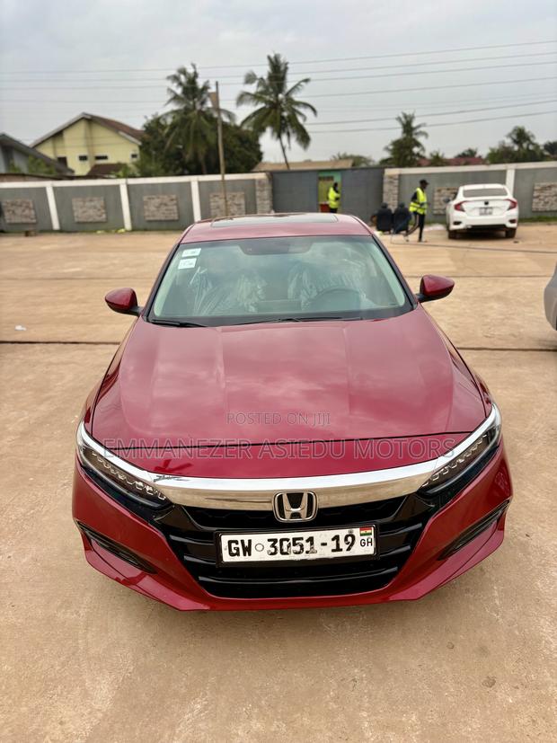Honda Accord Sport (2.0L 4cyl Turbo 10A) 2019 Red