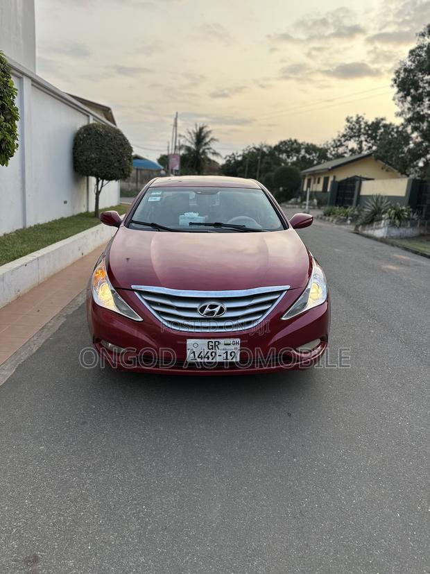 Hyundai Sonata SE 2.0T Sedan FWD (2.0L 4cyl 6A) 2013 Red