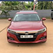 Honda Accord Sport (2.0L 4cyl Turbo 6M) 2019 Burgundy for sale