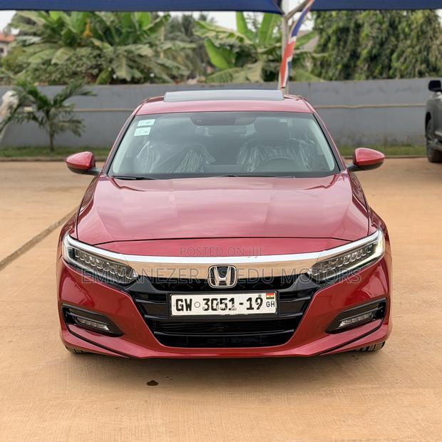 Honda Accord Sport (2.0L 4cyl Turbo 6M) 2019 Burgundy