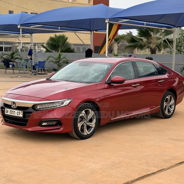 Honda Accord Sport (2.0L 4cyl Turbo 6M) 2019 Burgundy