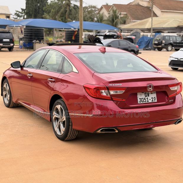 Honda Accord Sport (2.0L 4cyl Turbo 6M) 2019 Burgundy