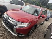 Mitsubishi Outlander SEL FWD 2016 Red for sale