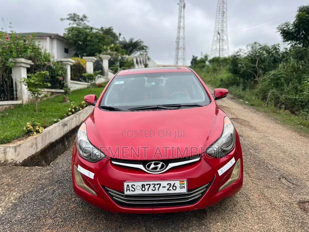 Hyundai Elantra 2013 Red