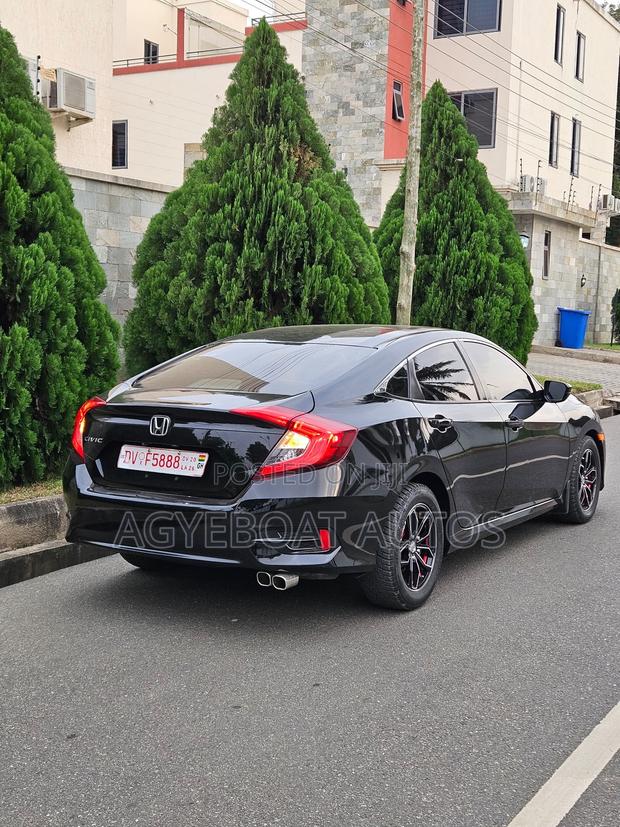 Honda Civic LX 4dr Sedan (2.0L 4cyl) 2017 Black