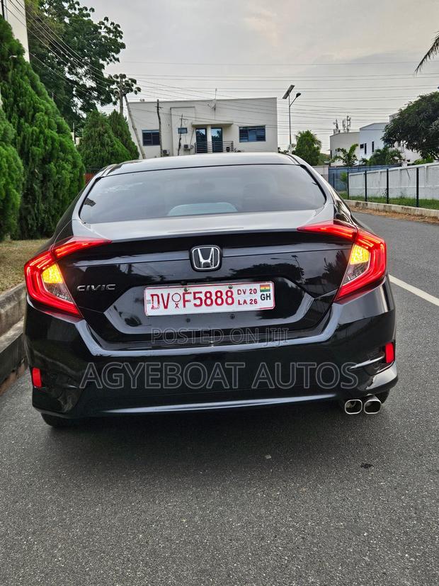 Honda Civic LX 4dr Sedan (2.0L 4cyl) 2017 Black