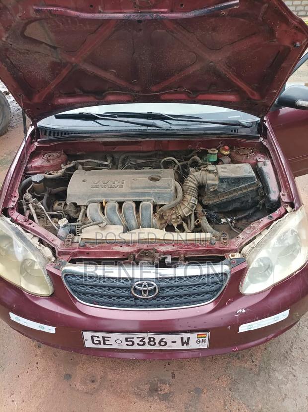 Toyota Corolla 2001 Red