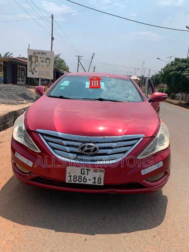 Hyundai Sonata SE 2.0T Sedan FWD (2.0L 4cyl 6A) 2012 Red
