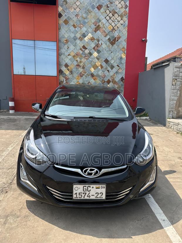 Hyundai Elantra Limited 4dr Sedan (1.8L 4cyl 6A) 2015 Black