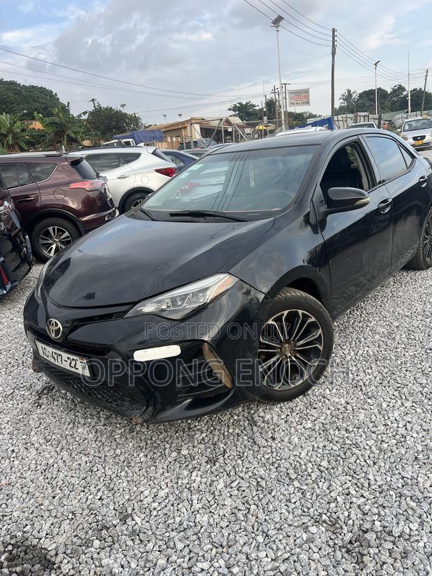 Toyota Corolla S 4dr Sedan (1.8L 4cyl CVT) 2016 Black