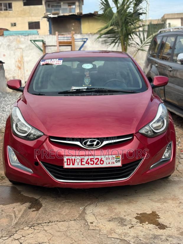 Hyundai Elantra Limited 4dr Sedan (1.8L 4cyl 6A) 2015 Red