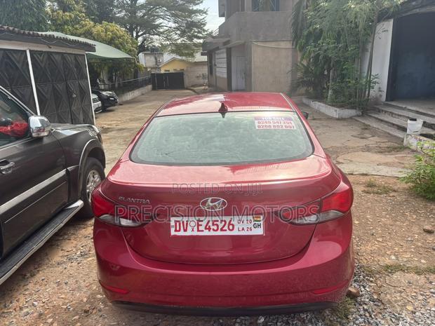 Hyundai Elantra Limited 4dr Sedan (1.8L 4cyl 6A) 2015 Red