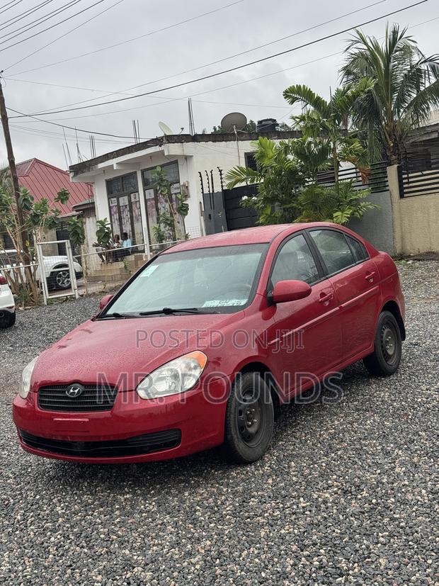 Hyundai Accent 2008 Red