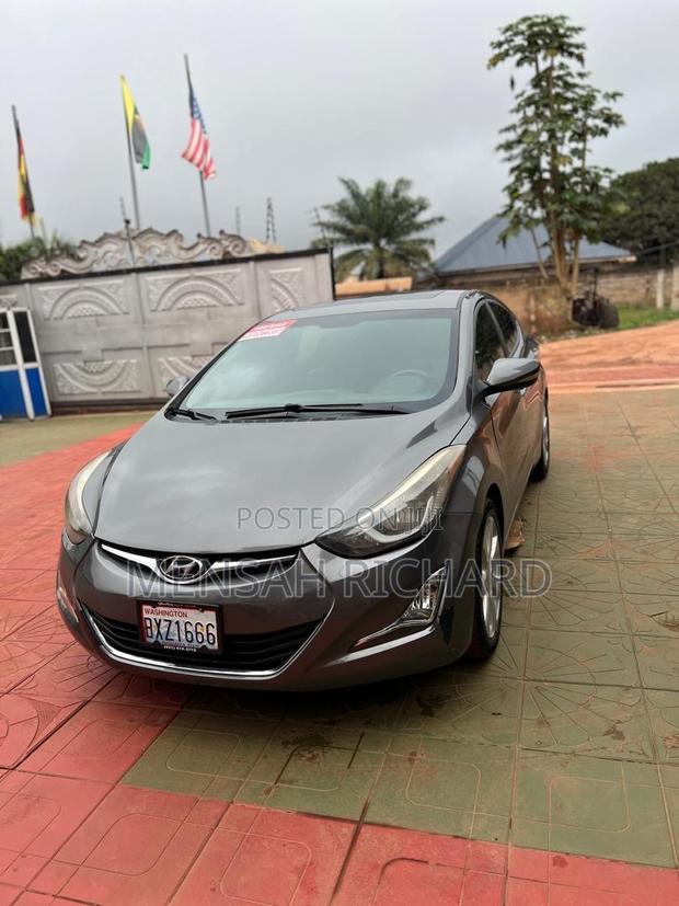 Hyundai Elantra GLS Sedan FWD (1.8L 4cyl 6A) 2013 Gray