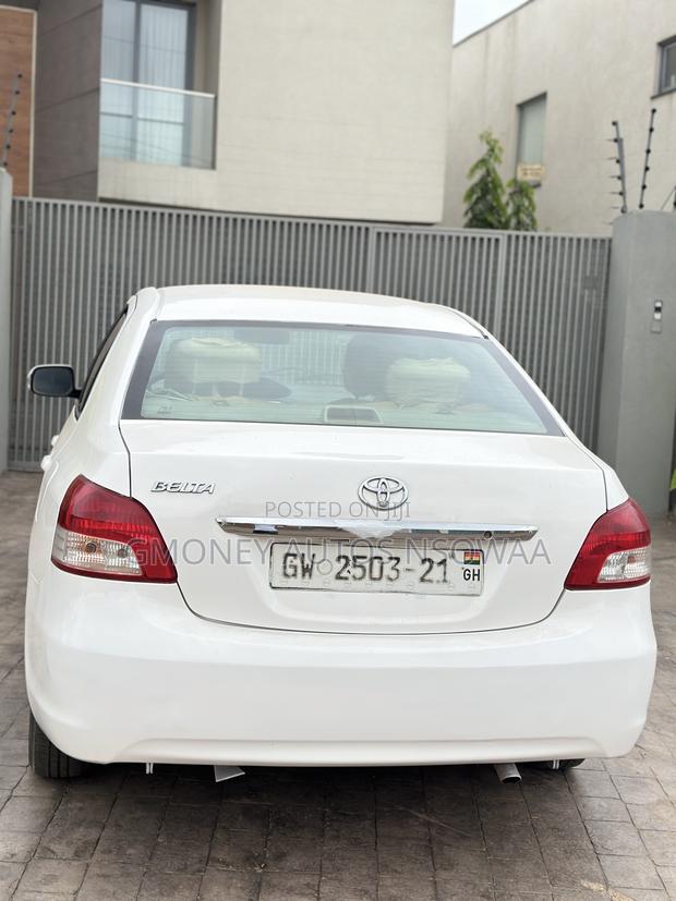 Toyota Belta 2012 White