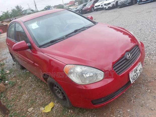 Hyundai Accent 2008 Red