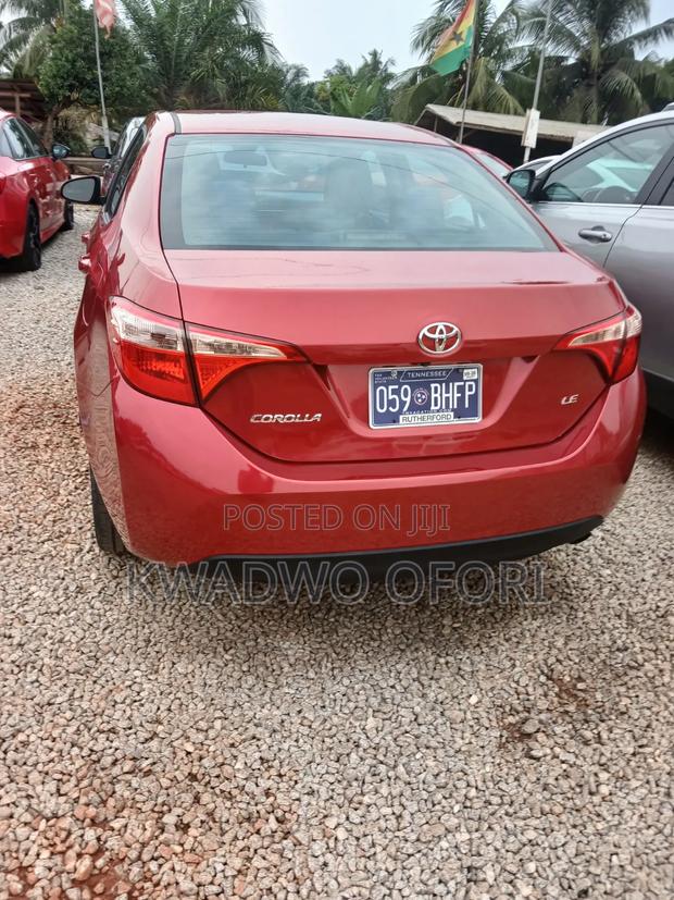 Toyota Corolla LE 4dr Sedan (1.8L 4cyl CVT) 2017 Red
