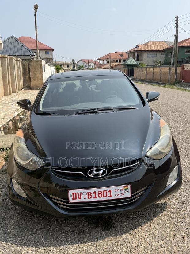 Hyundai Elantra Limited 2012 Blue