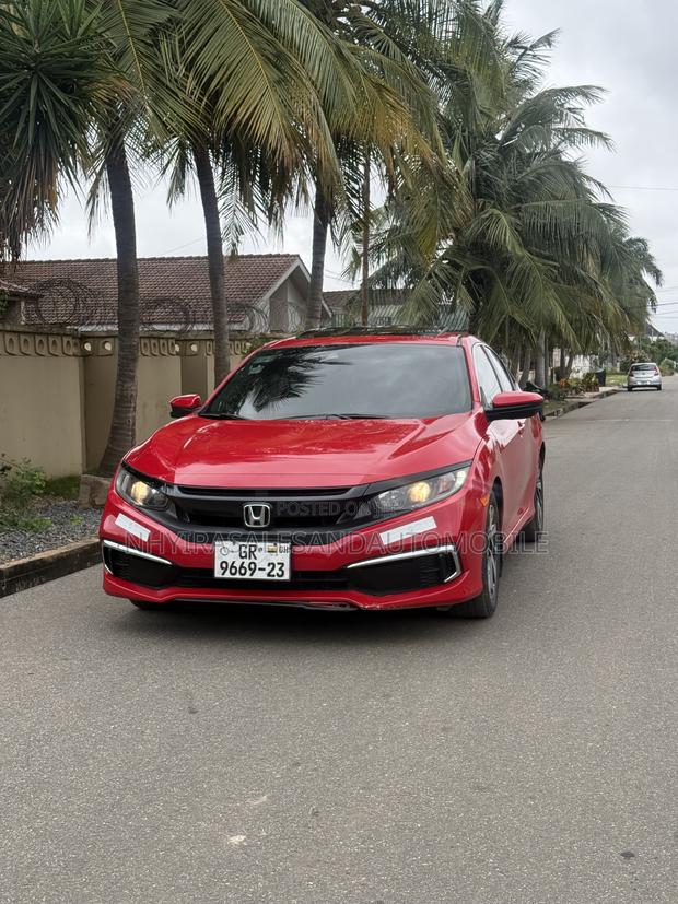 Honda Civic EX-L Sedan 2020 Red