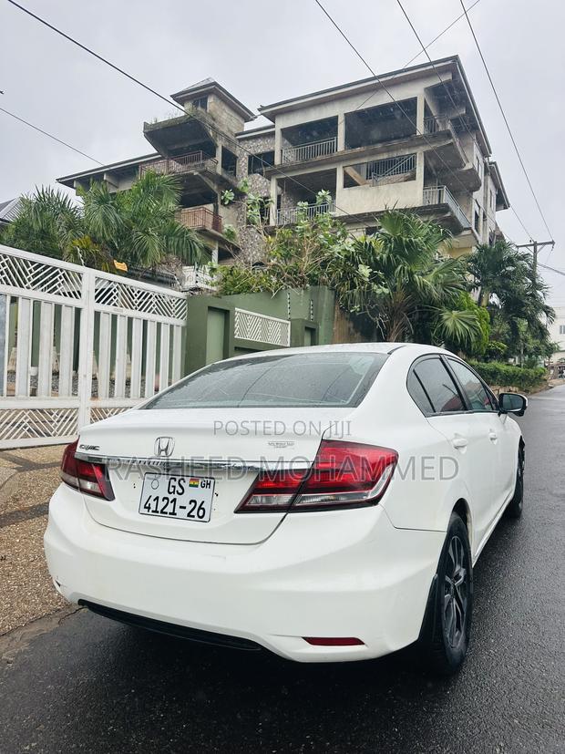 Honda Civic EX-L 4dr Sedan (1.8L 4cyl CVT) 2015 White