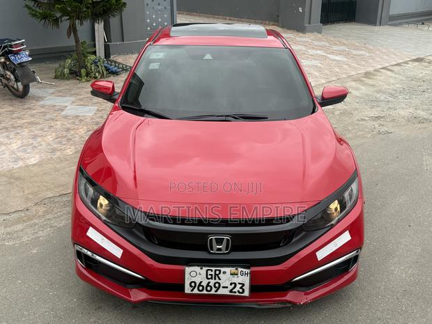 Honda Civic EX Sedan 2020 Red