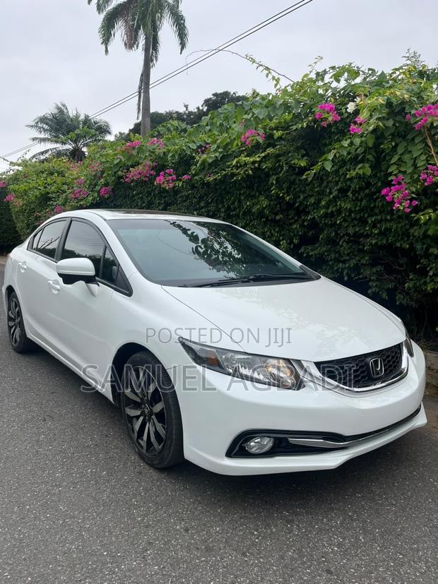 Honda Civic EX-L 4dr Sedan (1.8L 4cyl CVT) 2015 White