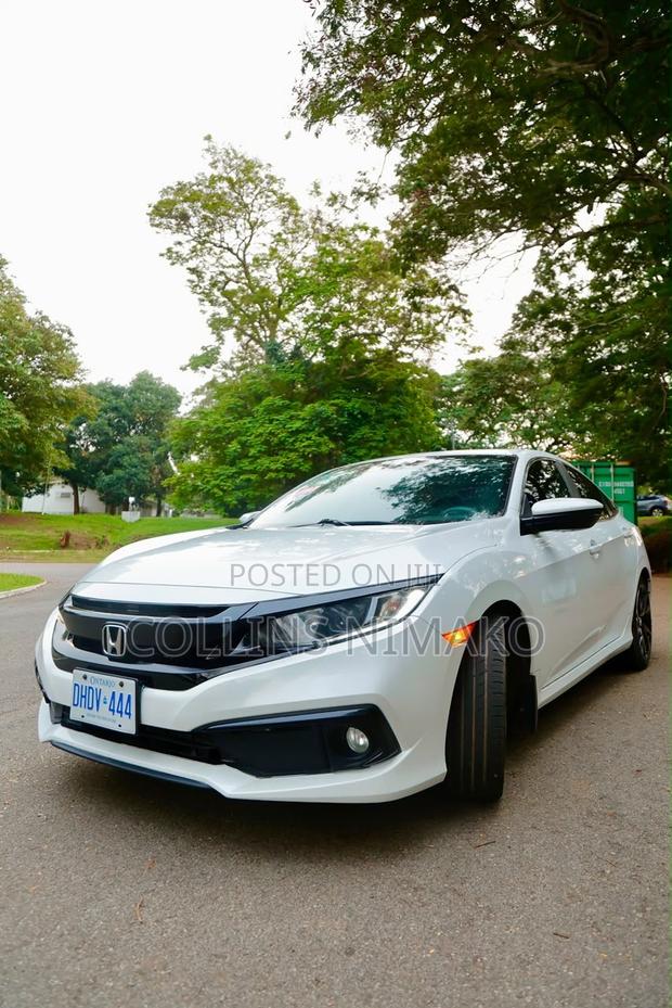 Honda Civic Sport Sedan 2020 White
