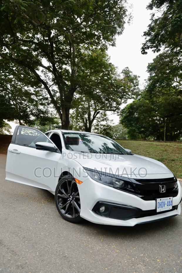 Honda Civic Sport Sedan 2020 White