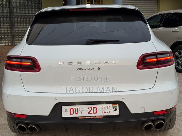 Porsche Macan S 2017 White
