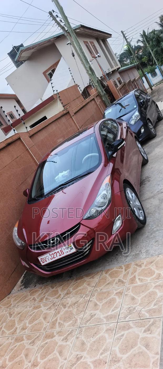Hyundai Elantra Limited 4dr Sedan (1.8L 4cyl 6A) 2014 Red