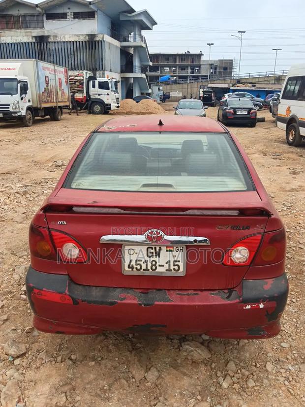 Toyota Corolla 2006 Red