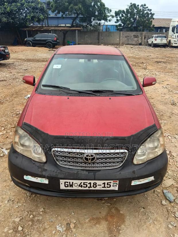 Toyota Corolla 2006 Red