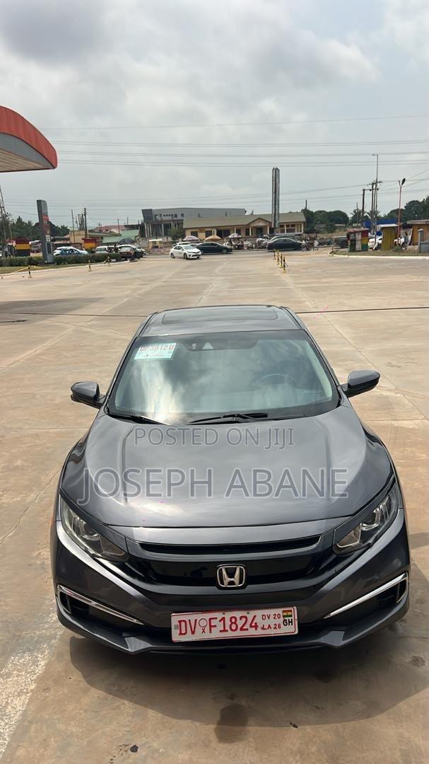 Honda Civic EX-L 2021 Silver