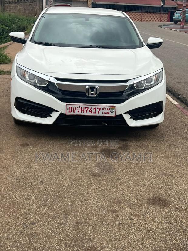 Honda Civic LX 4dr Sedan (2.0L 4cyl) 2016 White
