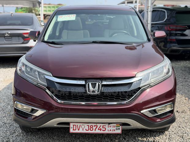 Honda CR-V EX-L w/Navigation 4dr SUV AWD (2.4L 4cyl CVT) 2015 Burgundy