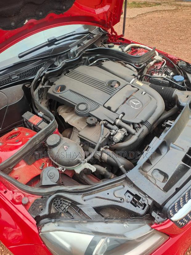 Mercedes-Benz C250 2014 Red