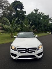 Mercedes-Benz C300 Luxury 4matic Sedan AWD (2.0L 4cyl 7A) 2017 White for sale