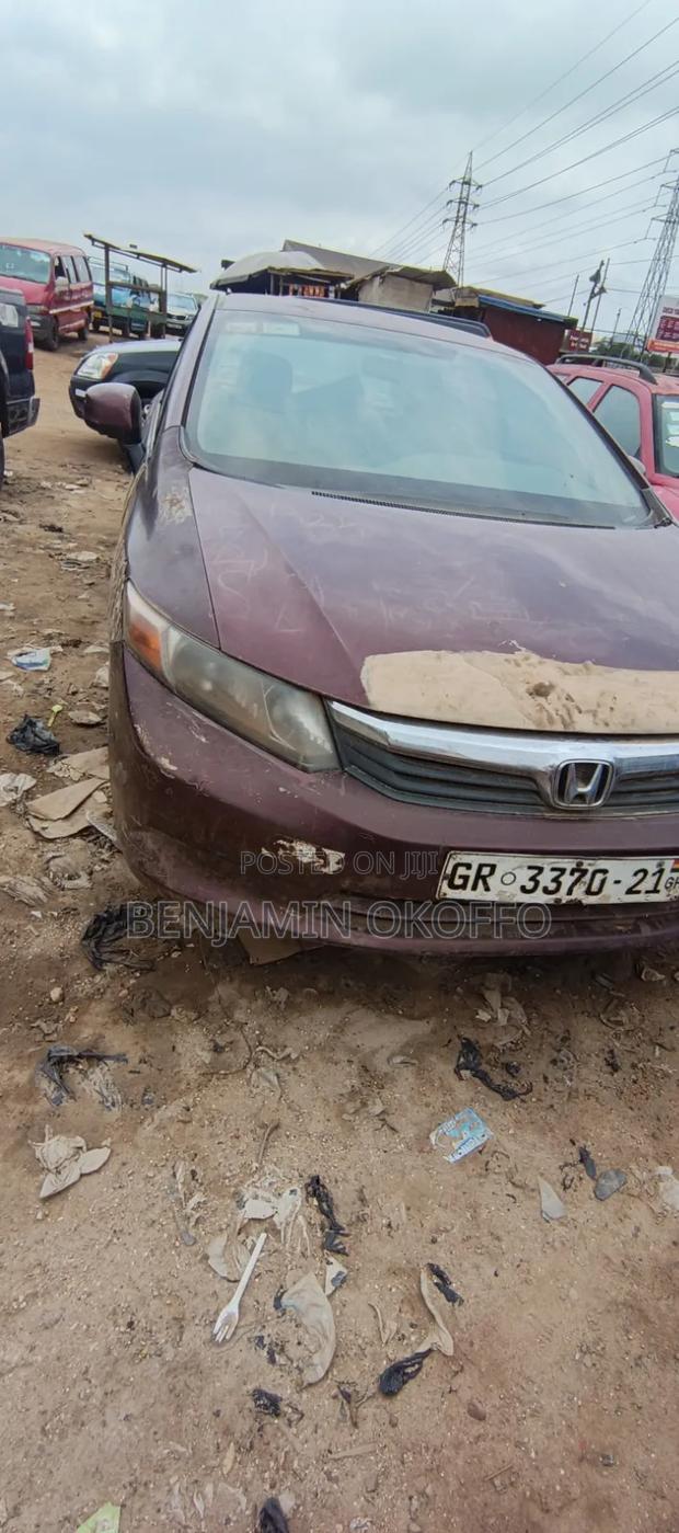 Honda Civic 2012 Burgundy