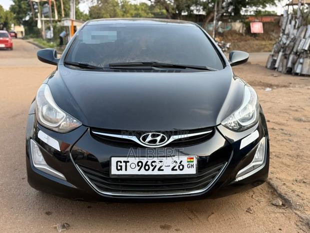 Hyundai Elantra Limited Sedan FWD (1.8L 4cyl 6A) 2016 Black