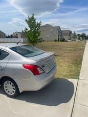 Nissan Versa 1.6 SV 4dr Sedan (1.6L 4cyl CVT) 2014 Silver for sale