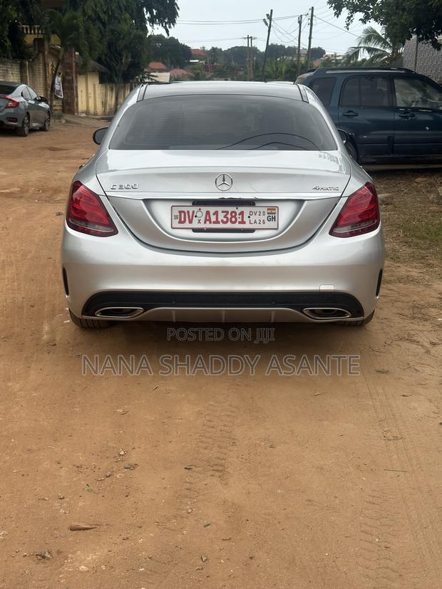 Mercedes-Benz C300 Luxury 4Matic Sedan AWD (2.0L 4cyl 7A) 2016 Silver