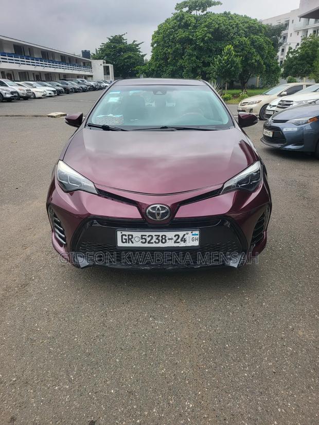 Toyota Corolla 2017 Red