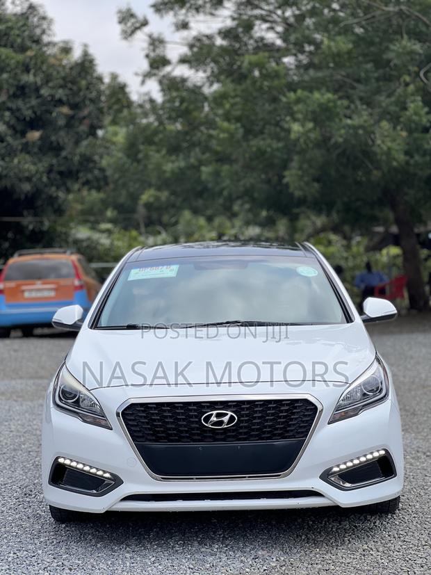 Hyundai Sonata Hybrid 2017 White