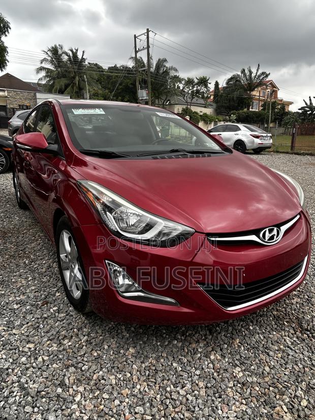 Hyundai Elantra 2016 Red